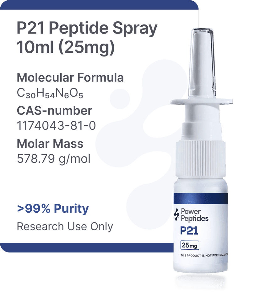 P21 Peptide Spray 10ml (25mg)