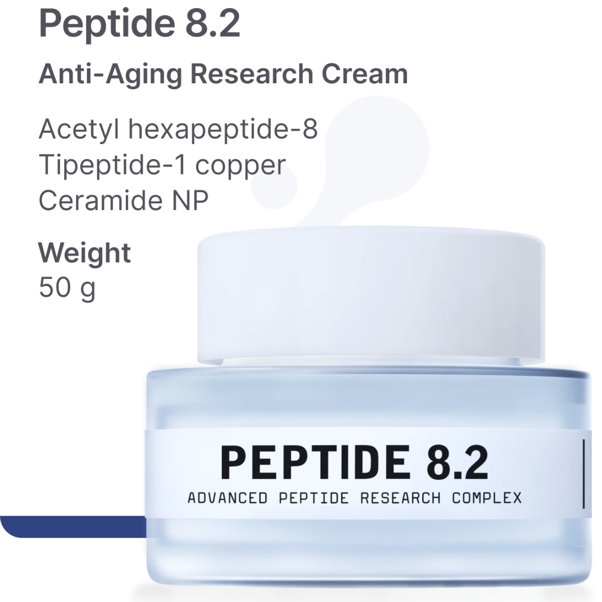 PEPTIDE 8.2 - Advanced Anti-Aging Research Complex Face Cream